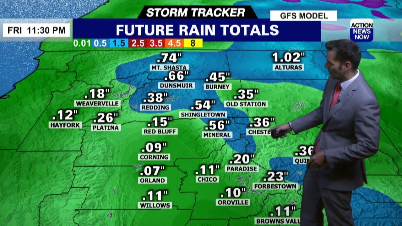Storm Tracker Forecast: Mild Wednesday but more showers are ahead - YouTube