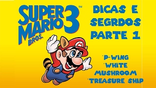 Super Mario bros 3 - todos os segredos - secrets and tricks - passo a passo (Wii) parte 1
