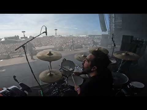 Connor Denis | Beartooth | The Lines | Live Drum Cam (Graspop)