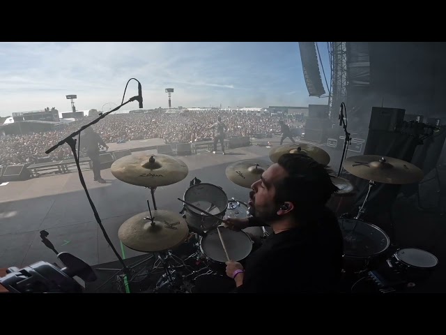 Connor Denis | Beartooth | The Lines | Live Drum Cam (Graspop) class=