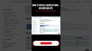 How to Install Webuzo Panel on Contabo VPS #contabo #contabovps #webhosting #vps #ubuntuserver