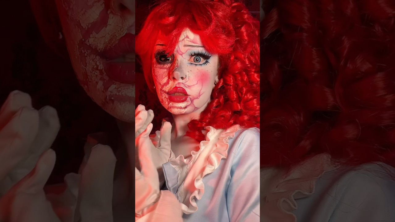 wrong side #makeup #cosplay #videogames #poppyplaytime #poppy #horrorgaming