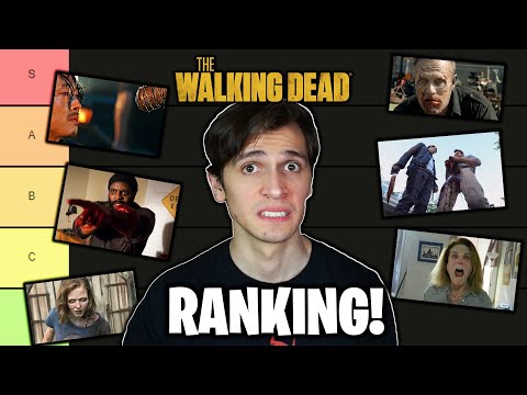 The Walking Dead Character Deaths Ranked! (Season 1 - Season 11)