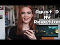 agust d mv + mixtape reaction 🖤