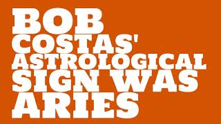 What was Bob Costas' birthday?
