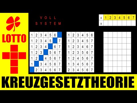 Lotto 6 Aus 49 Voll System Kombinieren 7 Zahlen Youtube
