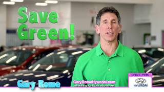 Save Green at Gary Rome Hyundai in Holyoke, MA