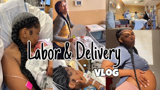 Labor & Delivery Vlog| First Time Mom| Induced At 39 weeks| Raw & Real