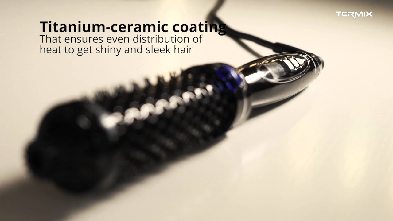 TERMIX PRO STYLING ELECTRIC HAIRBRUSH TO CREATE DIFFERENT STYLES plancha de pelo karmin