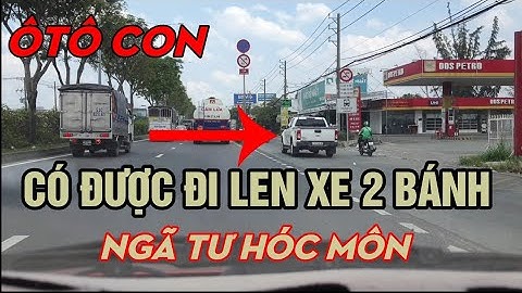 TRÁNH KẸT XE NGÃ TƯ HÓC MÔN,QUỐC LỘ 22