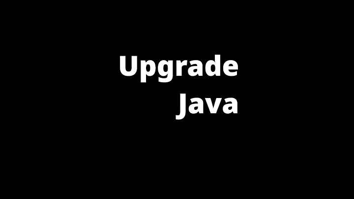 Upgrade Minecraft's Java
