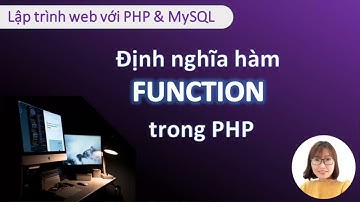 Khai báo và gọi hàm trong PHP