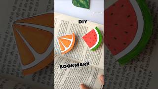 DIY Bookmark 🍉 #shorts #diy #bookmark #watermelon