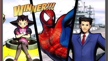 ULTIMATE MARVEL VS. CAPCOM 3 Spiderman,Phoenix Wright,Tron Requested Gameplay