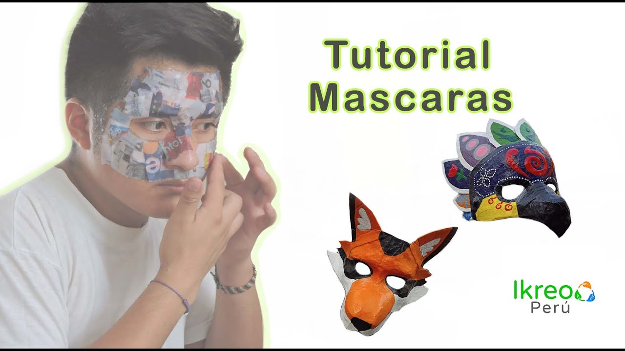 Tutorial Mascaras de papel en Ikreo Perú 