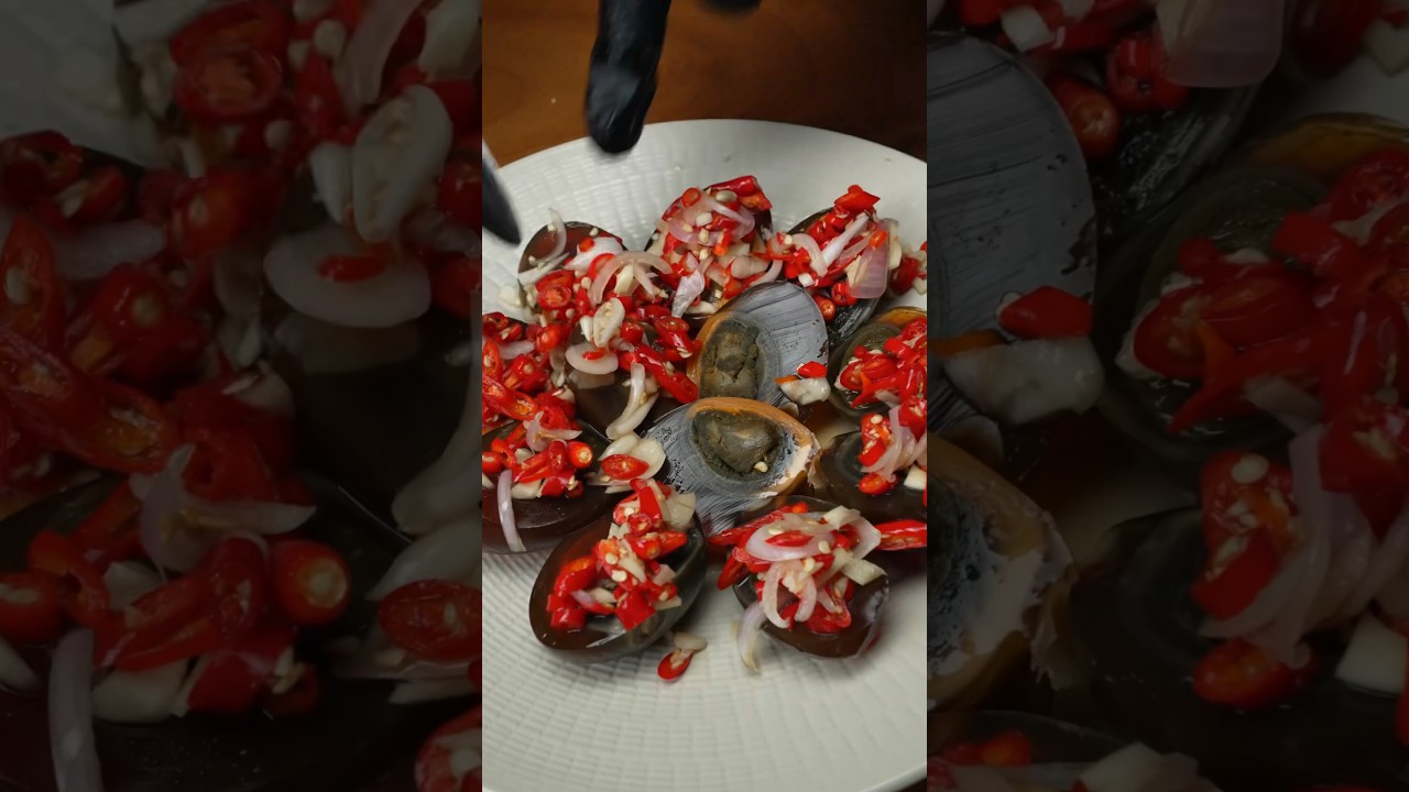 ยำไข่เยี่ยวม้ากินเอง ครั้งแรกกกก  #asmr #shorts #กินกับshorts
