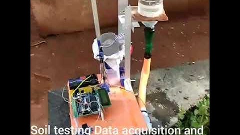 Autonomous Soil testing Robot