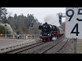 Bahnverkehr am 3. Tag des Dresdener Dampfloktreffens in Dresden-Neustadt und Dresden-Klotzsche