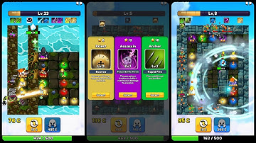 Luck! Merge! Defense! Game Android Gameplay