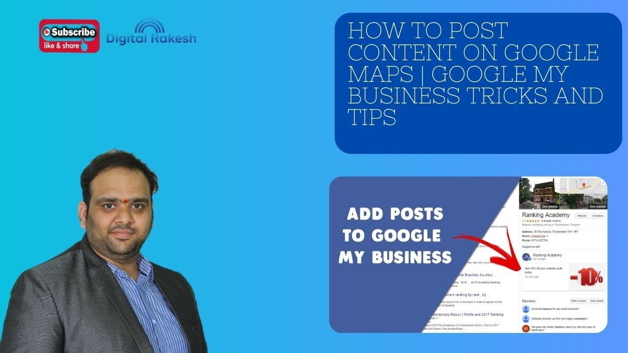 How To Post Content On Google Maps | Google My Business Tricks And Tips ...
