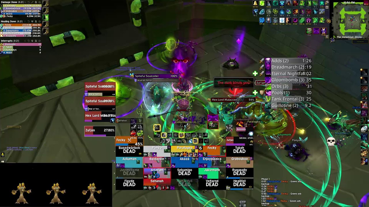 Valiant VS Mythic Coiled Altar - Resto druid PoV - YouTube