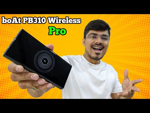 boAt 10000 mAh Wireless Power Bank Review | Boat Energyshroom PB310 Wireless Pro | Best Power Bank