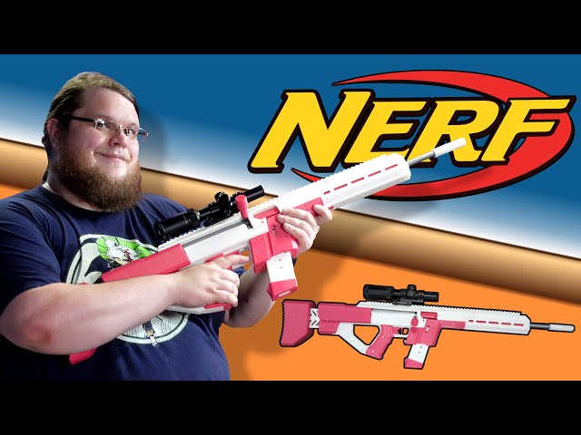 The Most Realistic NERF Bolt-Action Sniper Rifle: The Wrenfield