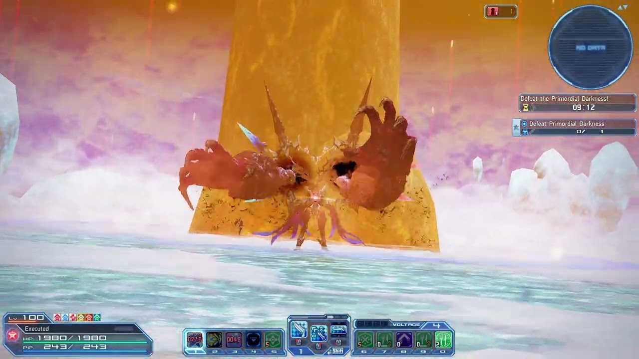 PSO2 Sodam Depth 100 *1 gunblade elementless /purge style Luster