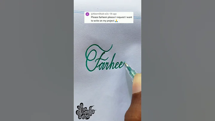 Stylish Name | Farheen | Stylish Signature | Calligraphy Signature