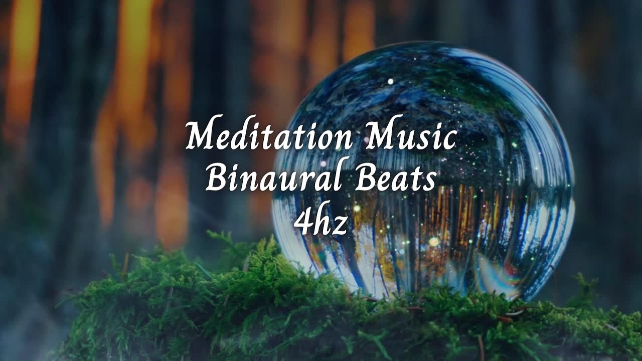 Clear Your Mind | Meditation Music + Binaural Beats (4hz) Theta