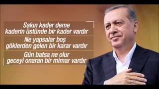 Recep Tayip Erdoğan Ey Sevgili HÜLYA Fon Müziği Resimi