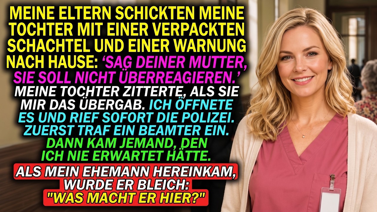 Samstagmorgen, unsere Küche roch nach Kaffee. Dann stand Emma in der Tür, sieben Jahre alt, ein Päckchen an sich gepresst. „Opa hat gesagt, ich soll dir das geben.“ Mein Vater war ohne ein Wort...