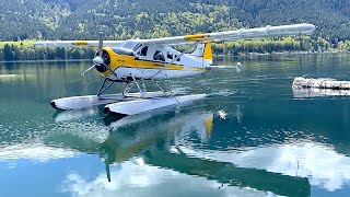 FLYING IN A FLOAT PLANE!!