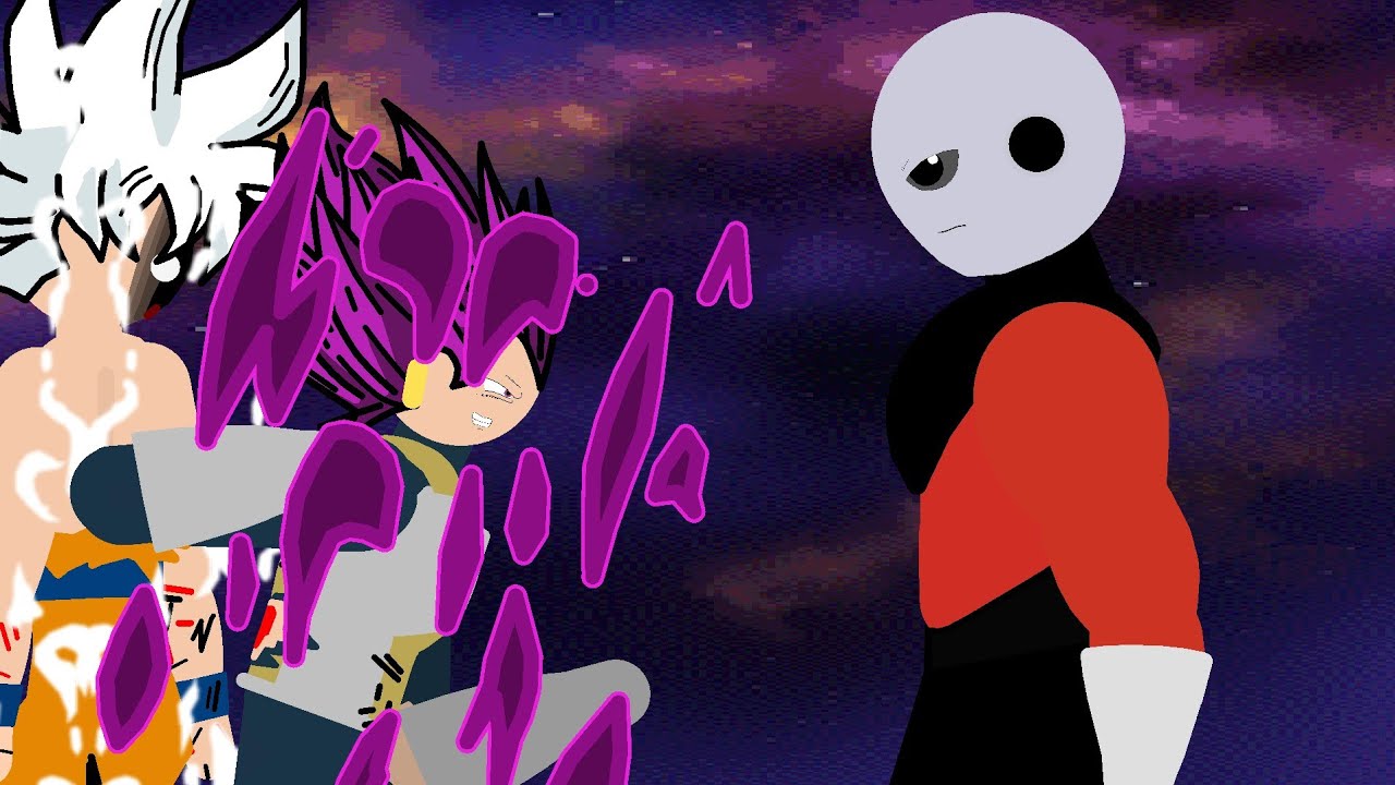 Ultra Ego Vegeta & MUI Goku vs Jiren – Epic Stick Nodes Battle