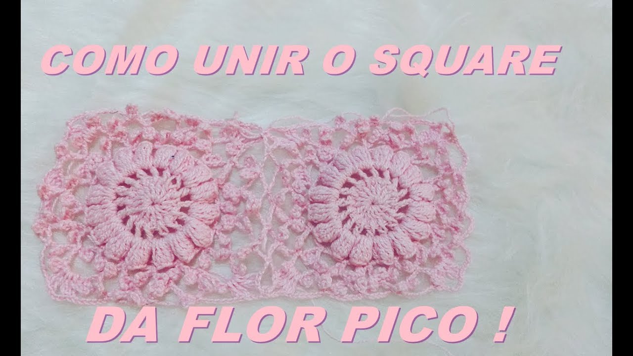 Como unir o Square da flor pico