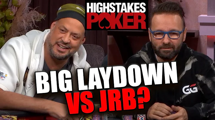BIG LAYDOWN vs JRB?! - HIGH STAKES POKER TAKES wit...