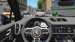 City Car Driving - Porsche Cayenne S 2018 | Normal Driving screenshot 4