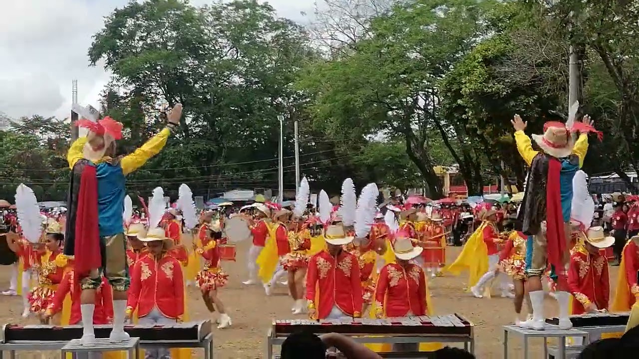 Part 1 Puro National High School (Aroroy) Drum,  Buggle and Lyre Competition Performance.