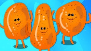 One Potato Two Potato | Kids Counting Song | Numbers Song | Nursery Rhymes | Children's Rhymes