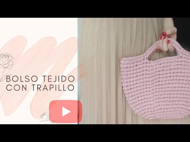 Creación de Bolsos de Crochet en Trapillo: Guía paso a paso y patrones  originales., by Cursodetejidoscrochet