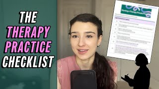 Starting a therapy practice from scratch