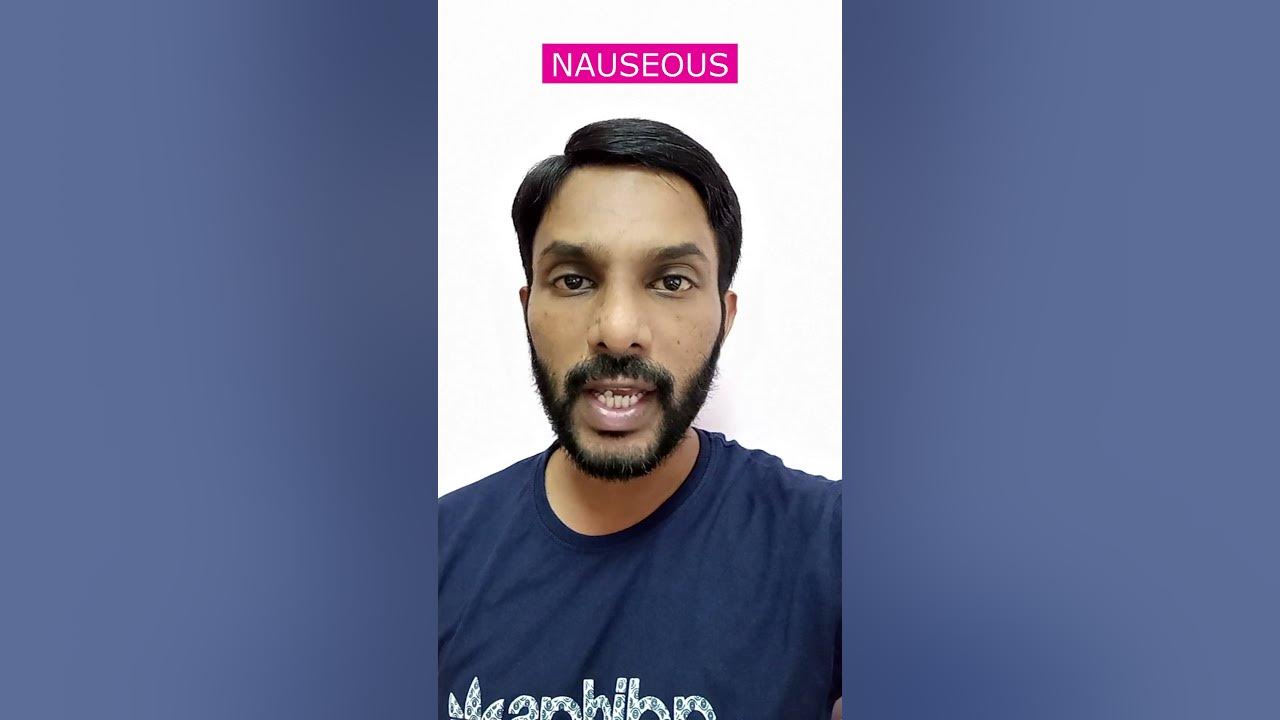 nauseous-pronunciation-how-to-pronounce-nauseous-shorts-youtube