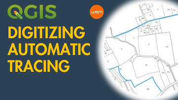 QGIS - How to use the Automatic Tracing when Digitizing