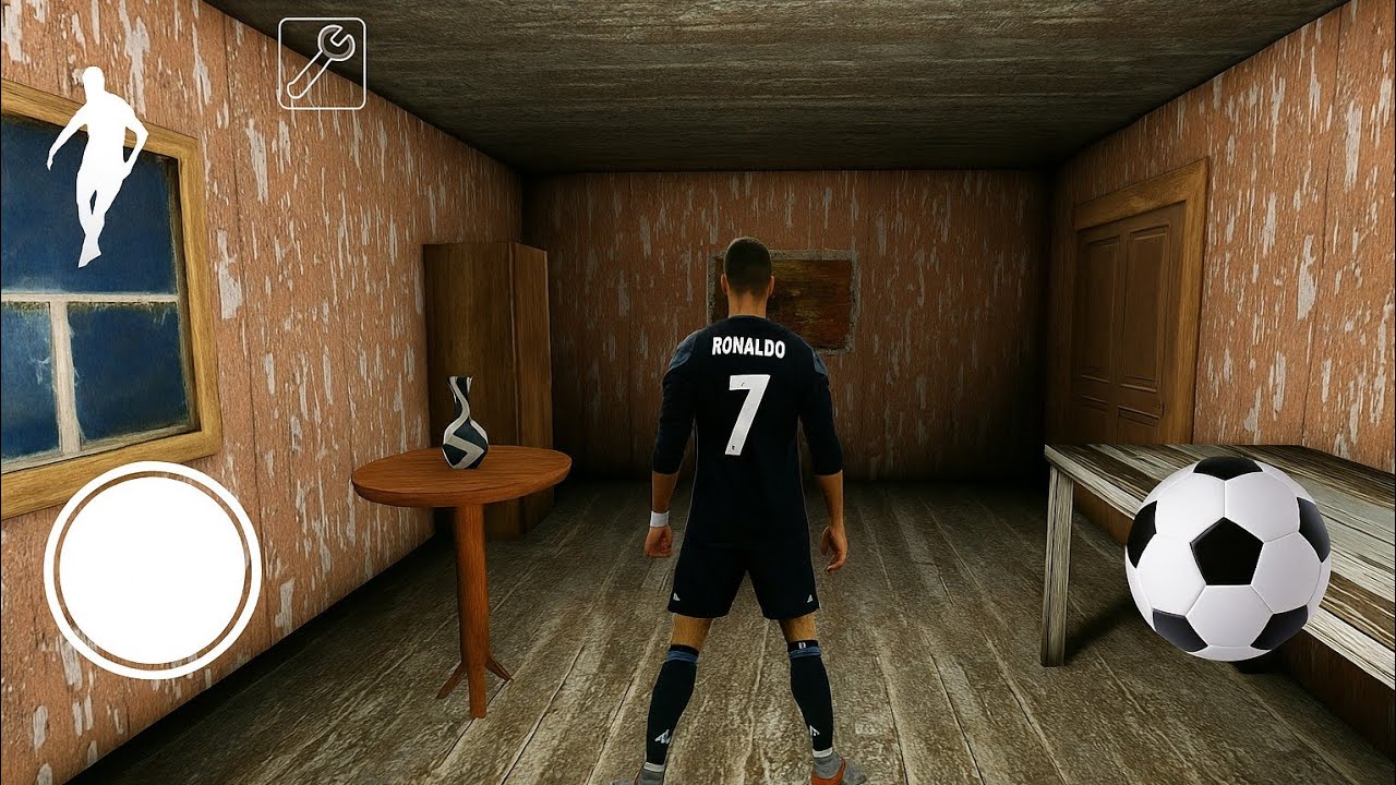 Granny | Playing As Cristiano Ronaldo Car Escape 😲