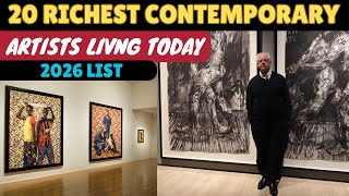Top 20 Richest and Most Valueable Contemporary Artists Living Today