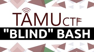 Leaking a Flag with Bash - TAMUCTF 2020