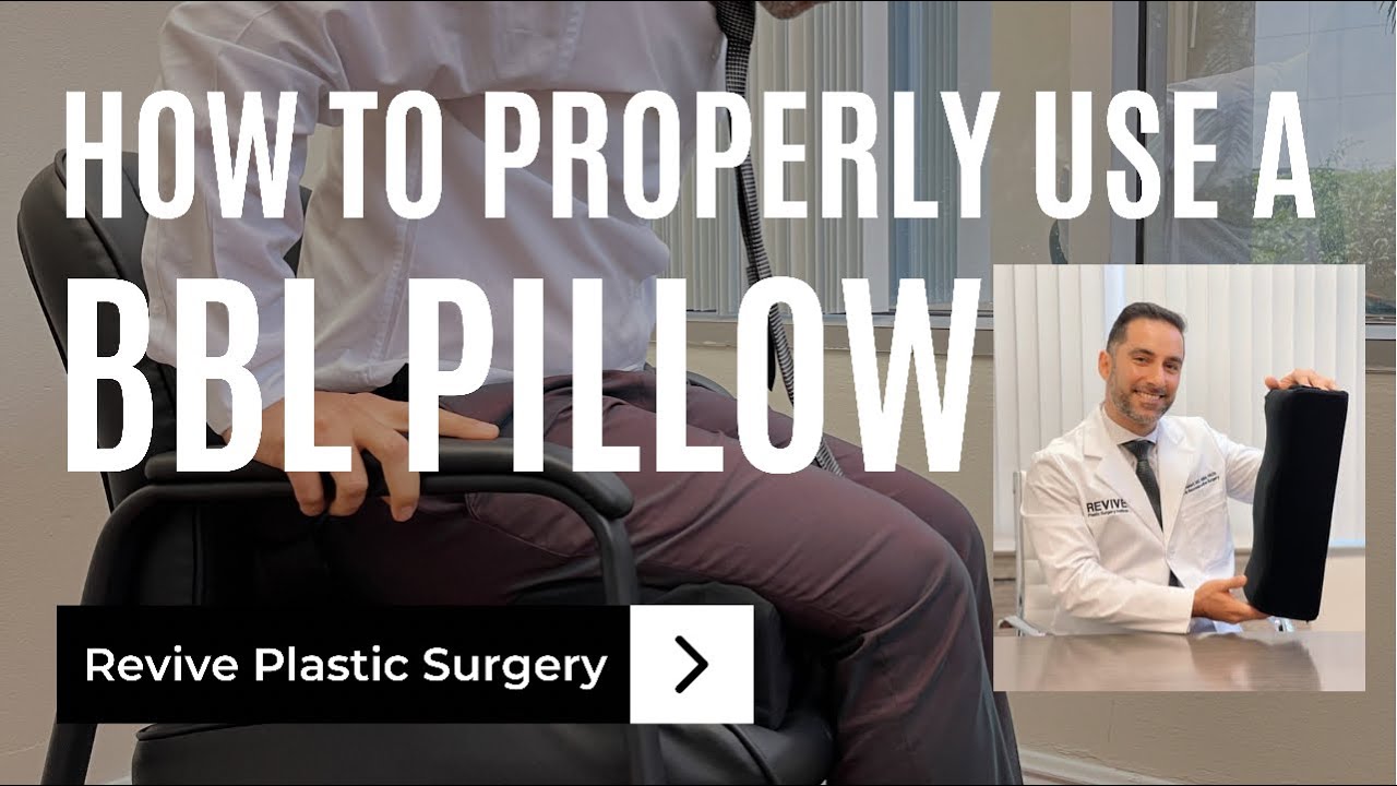 How to Properly Use a BBL Pillow YouTube
