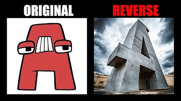 Reverse Alphabet Lore But The Shape Of The House (A-Z...) - Alphabet Lore Meme Animation-TD Rainbow