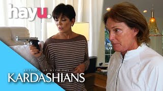 Bruce Insists On Owning A Gun | Keeping Up With The Kardashians