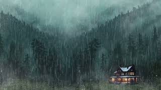 The sound of rain from nature gives me calmness and makes me fall into a deep sleep